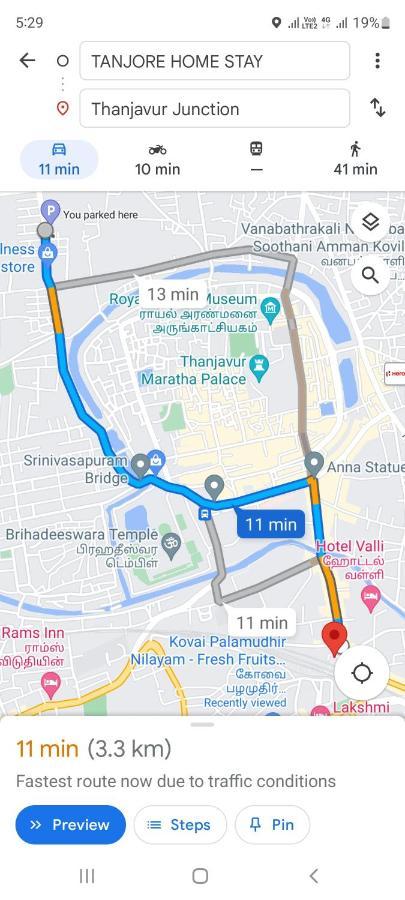 Tanjore Home Stay Thanjavur ภายนอก รูปภาพ